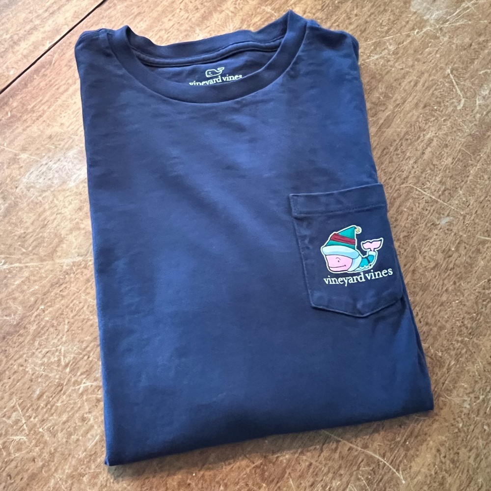 Vineyard vines long sleeved Christmas t-shirt